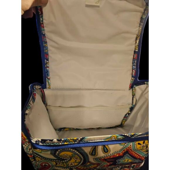 Vera Bradley Insulated Lunch Bag Shoulder Stay Cool lunch Box - Picture 2 of 3